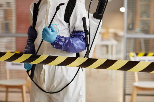 Professional Biohazard Cleanup technician working in Bradford, PA